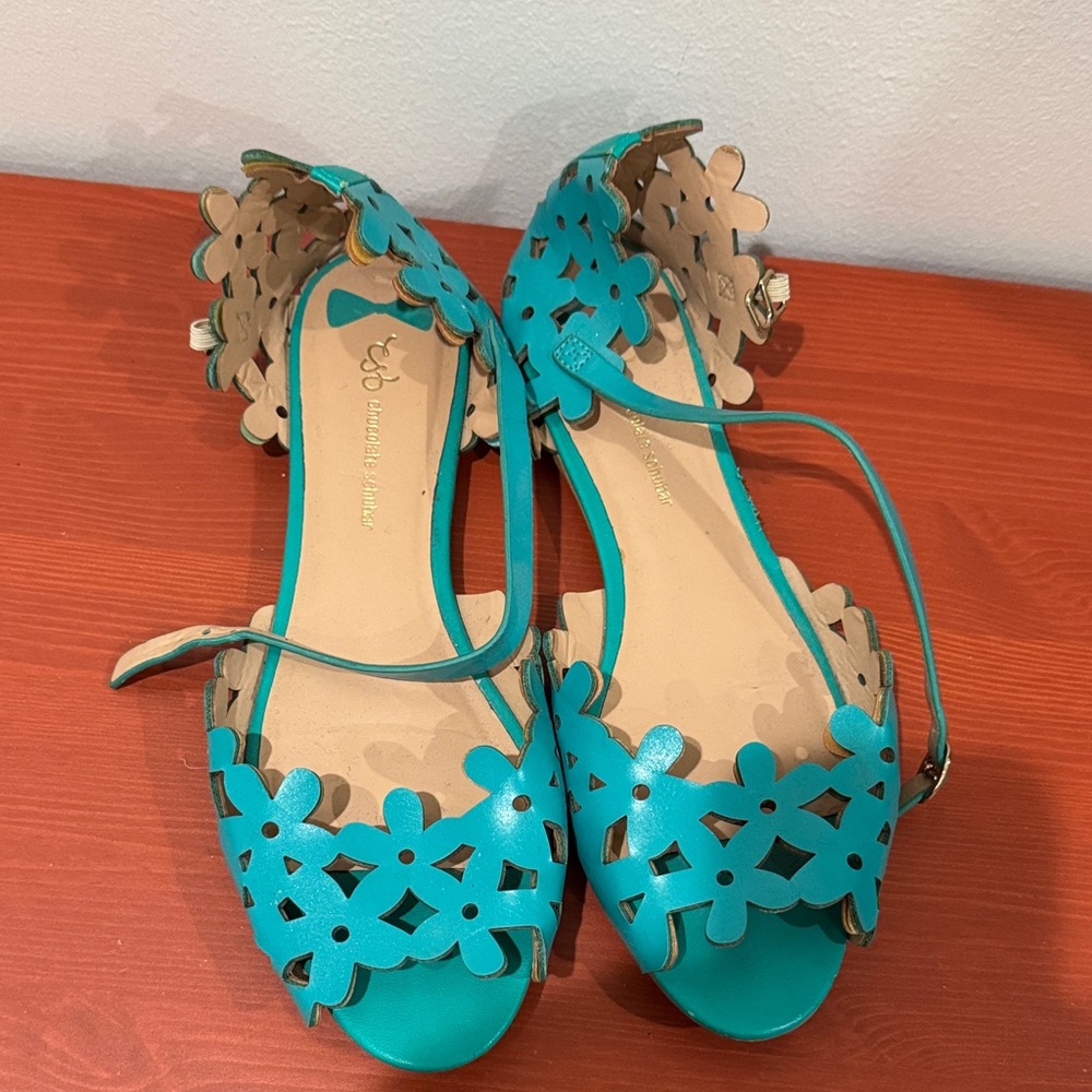 Women's Floral Cutout Sandals